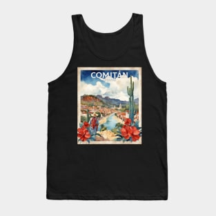 Comitan Chiapas Mexico Vintage Tourism Travel Tank Top